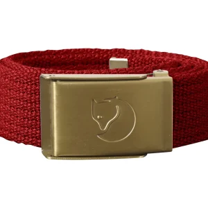 Kids Canvas Brass Belt
