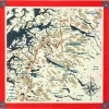 Swedish Classic Map Scarf