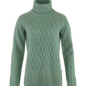 Övik Cable Knit Roller Neck W