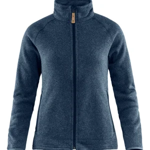 Övik Fleece Zip Sweater W